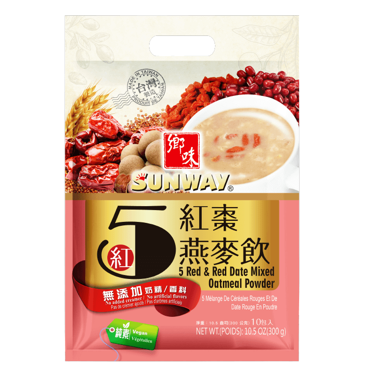 鄉味-5紅紅棗燕麥飲