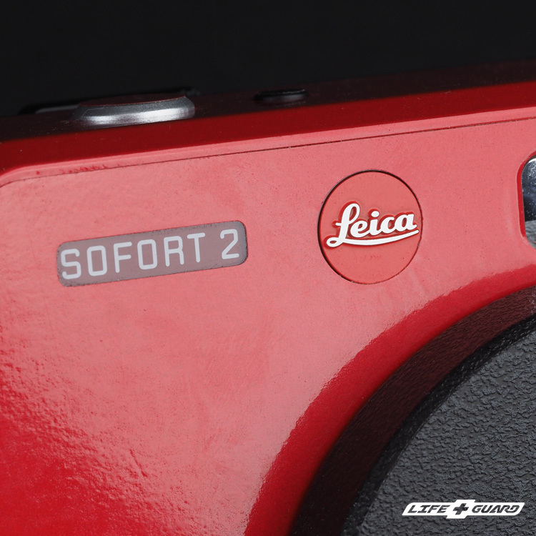 LIFE+GUARD 相機貼膜細節，適用 Leica SOFORT 2