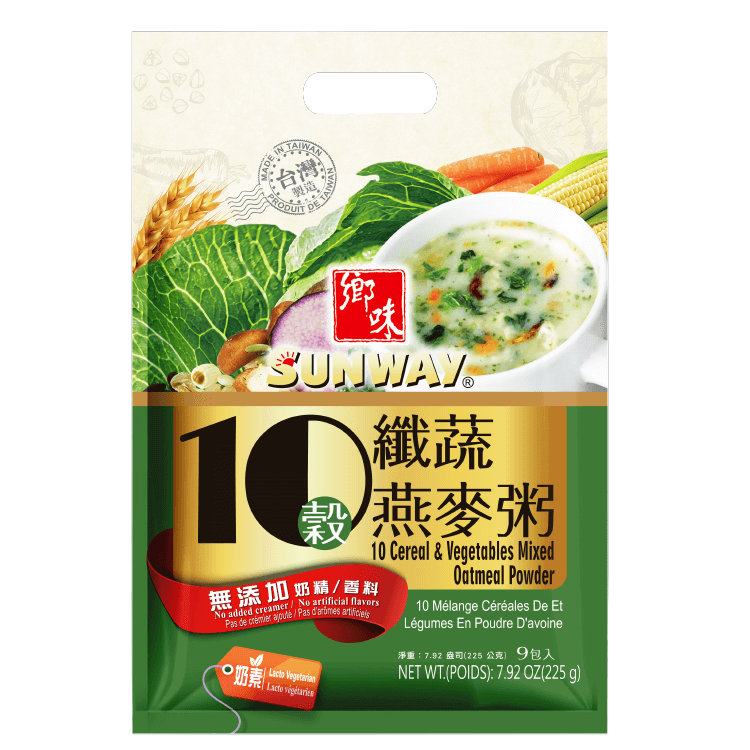 鄉味-10穀纖蔬燕麥粥