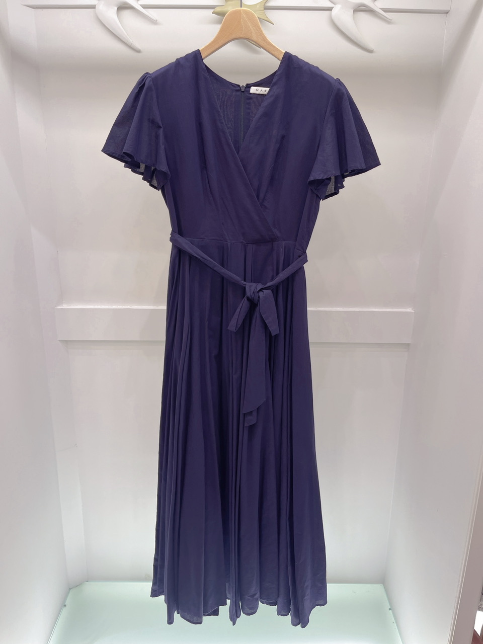 夏日新款V領蓬䄂洋裝