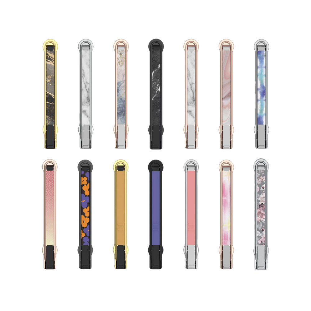 【SleekStrip】二代犀利釦手機握帶支架 - 玩色花紋