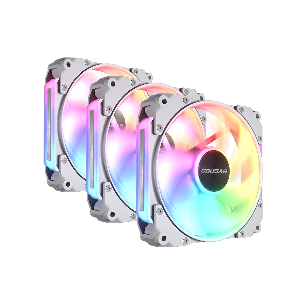COUGAR 美洲獅 APOLAR 120 ARGB 三件組 散熱風扇 機殼風扇 黑色/白色