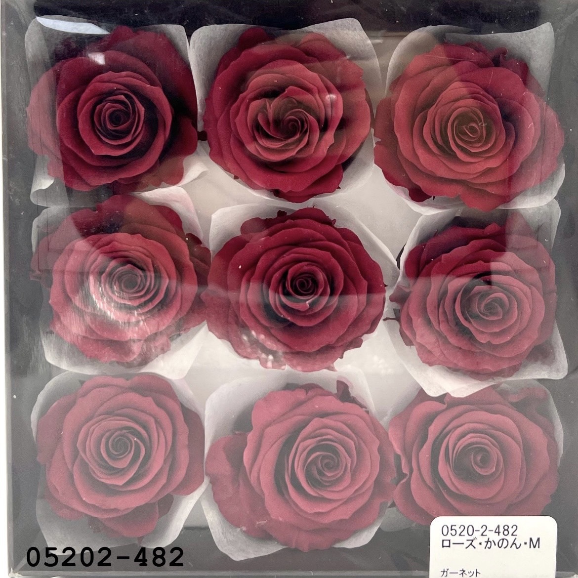 日本不凋大輪玫瑰(M-9朵) 05202-482