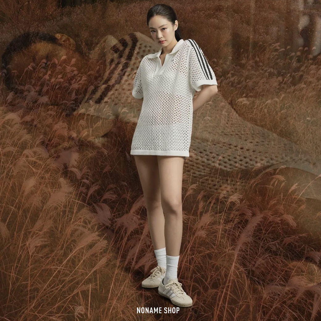 CLOT x ADIDAS ORIGINALS GAZELLE "HALO IVORY" 聯名 編織 棉麻 JENNIE 同款 (男/女同款)
