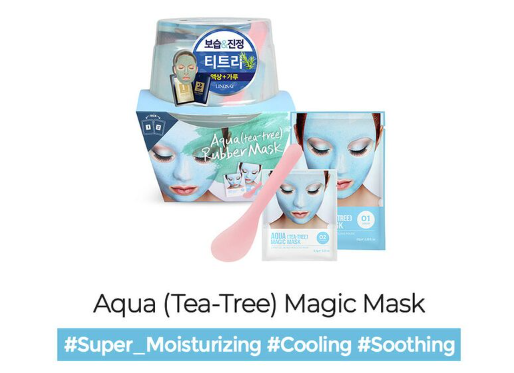 LINDSAY Luxury Magic (Aqua tea-tree Rubber) Mask 65g/6.5g