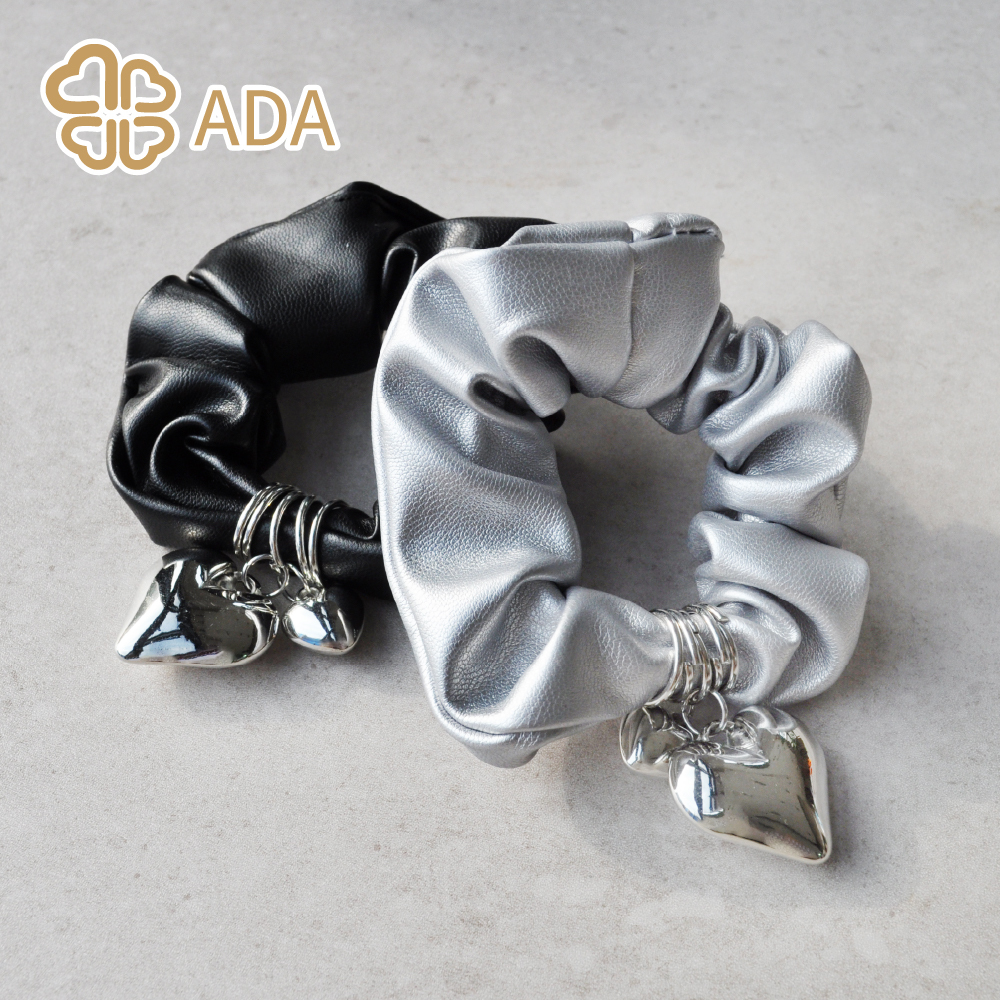 ADA 愛心吊墜髮圈1入〈全2款〉
