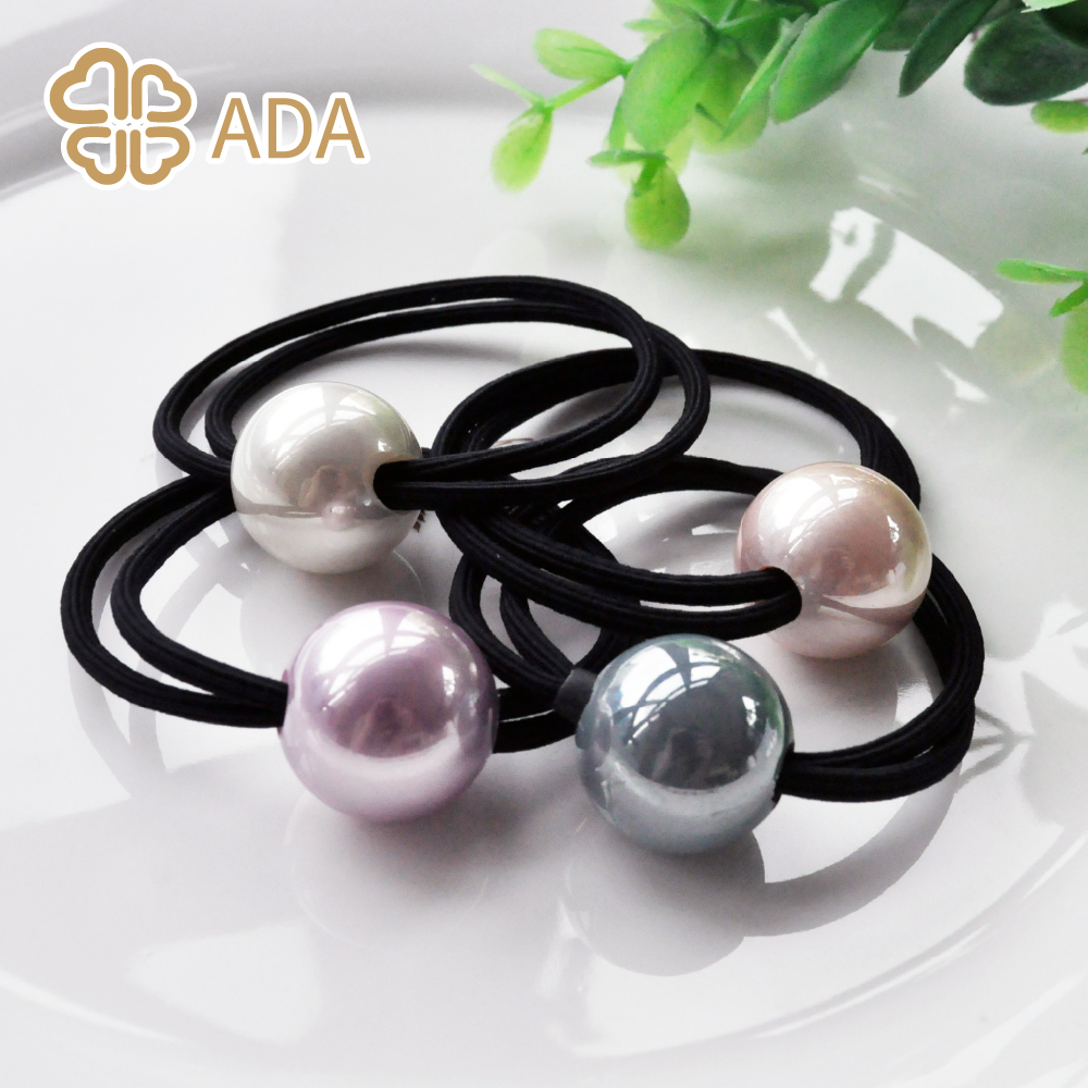 ADA 氣質大珠珠髮束1入〈全4款〉