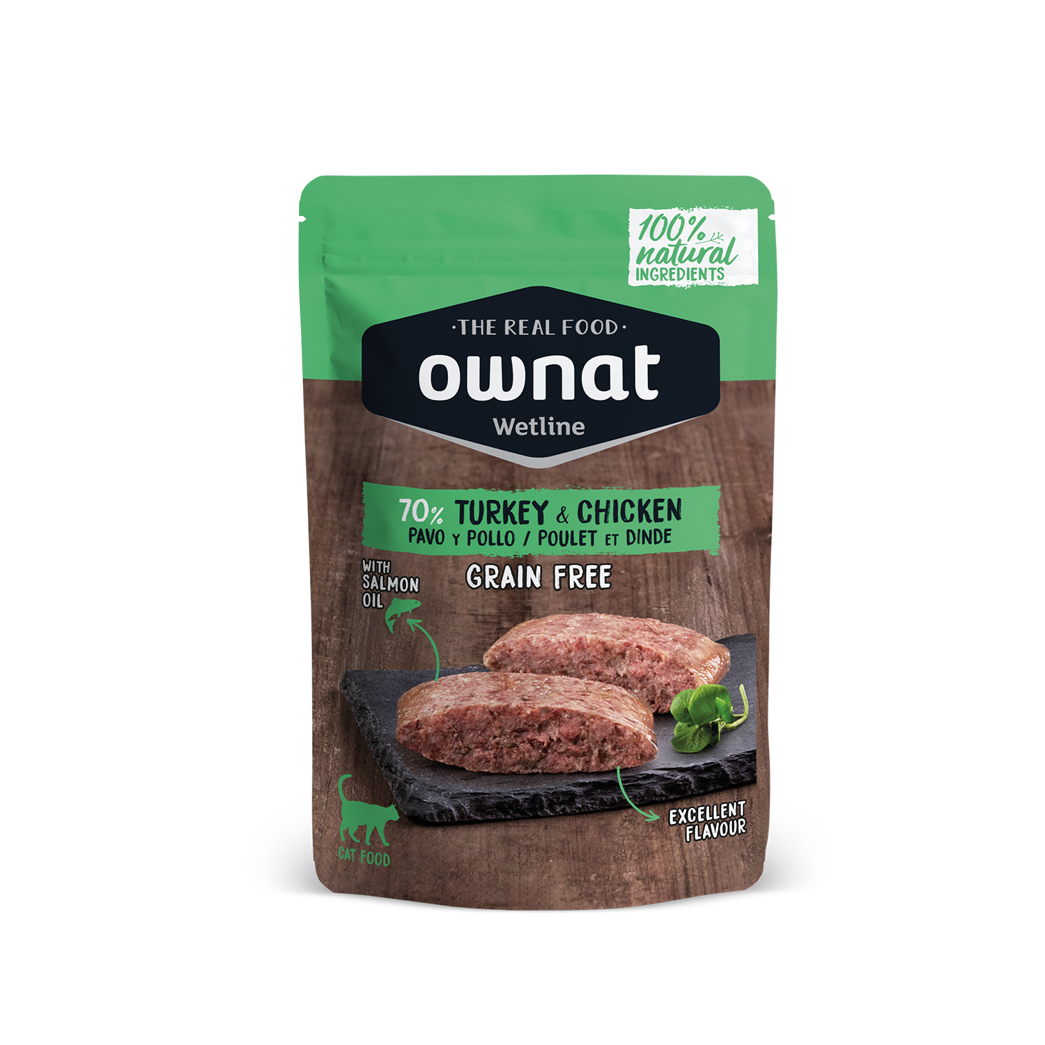 OWNAT 純天然貓咪濕糧| 放牧火雞雞肉| 85g
