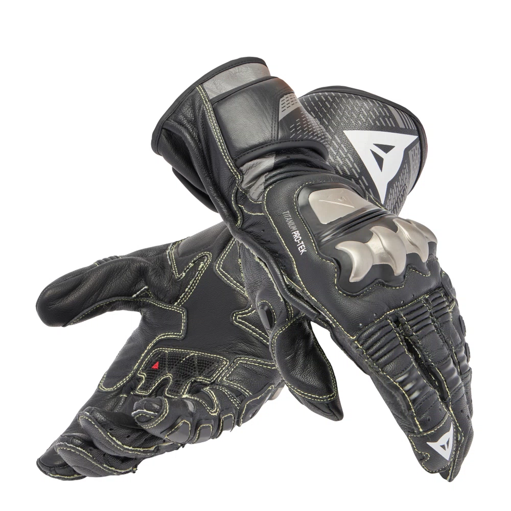 DAINESE FULL METAL 7 GLOVES BLACL/BLACK 黑黑 皮手套