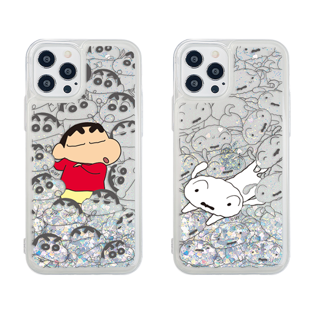 蠟筆小新 - Glitter Soft Case - 流沙防撞手機保護軟殼 CD