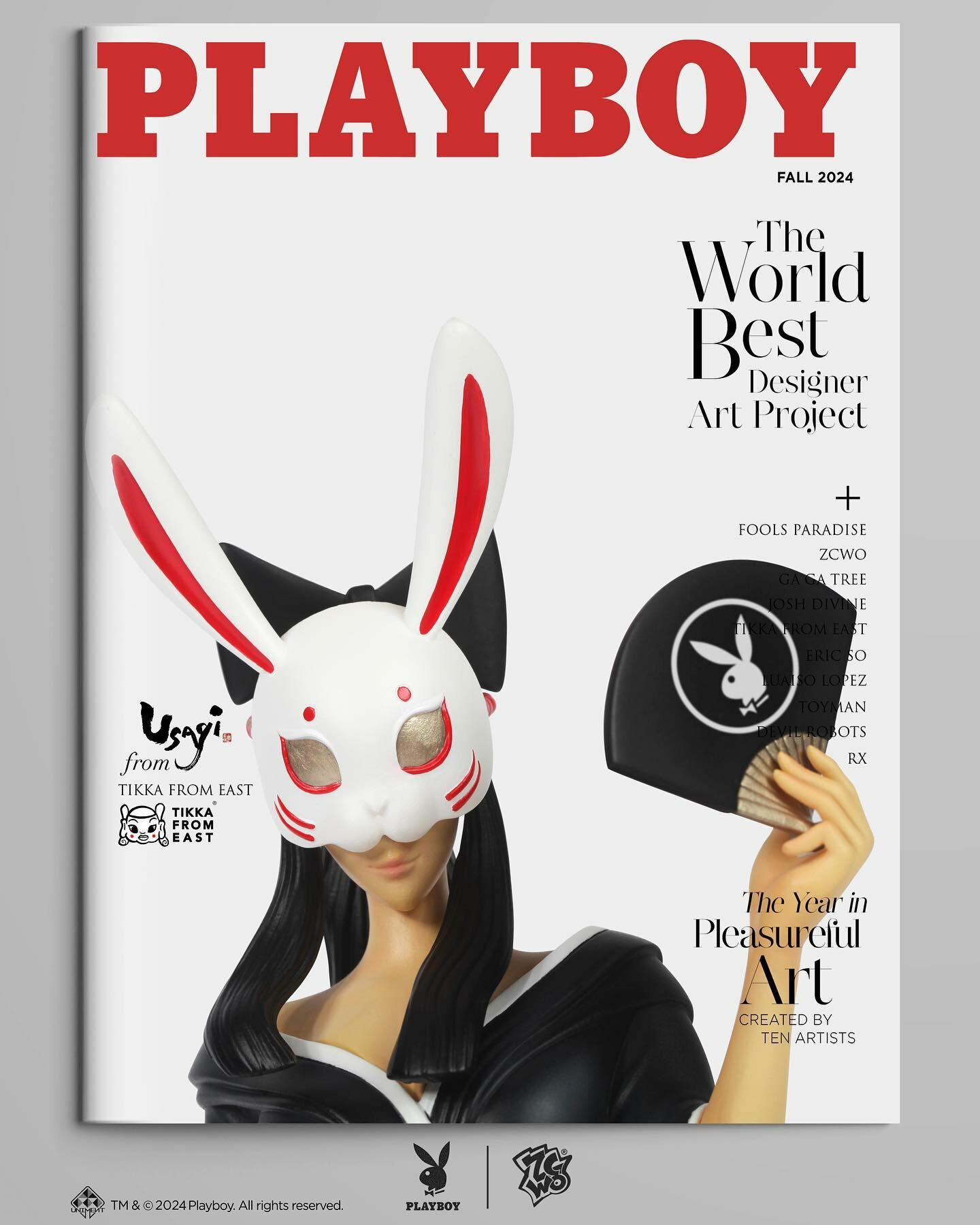 ZCWO x Hollywood BunnyS プレイ ボーイ 33cm ZCWO x Hollywood BunnyS | store