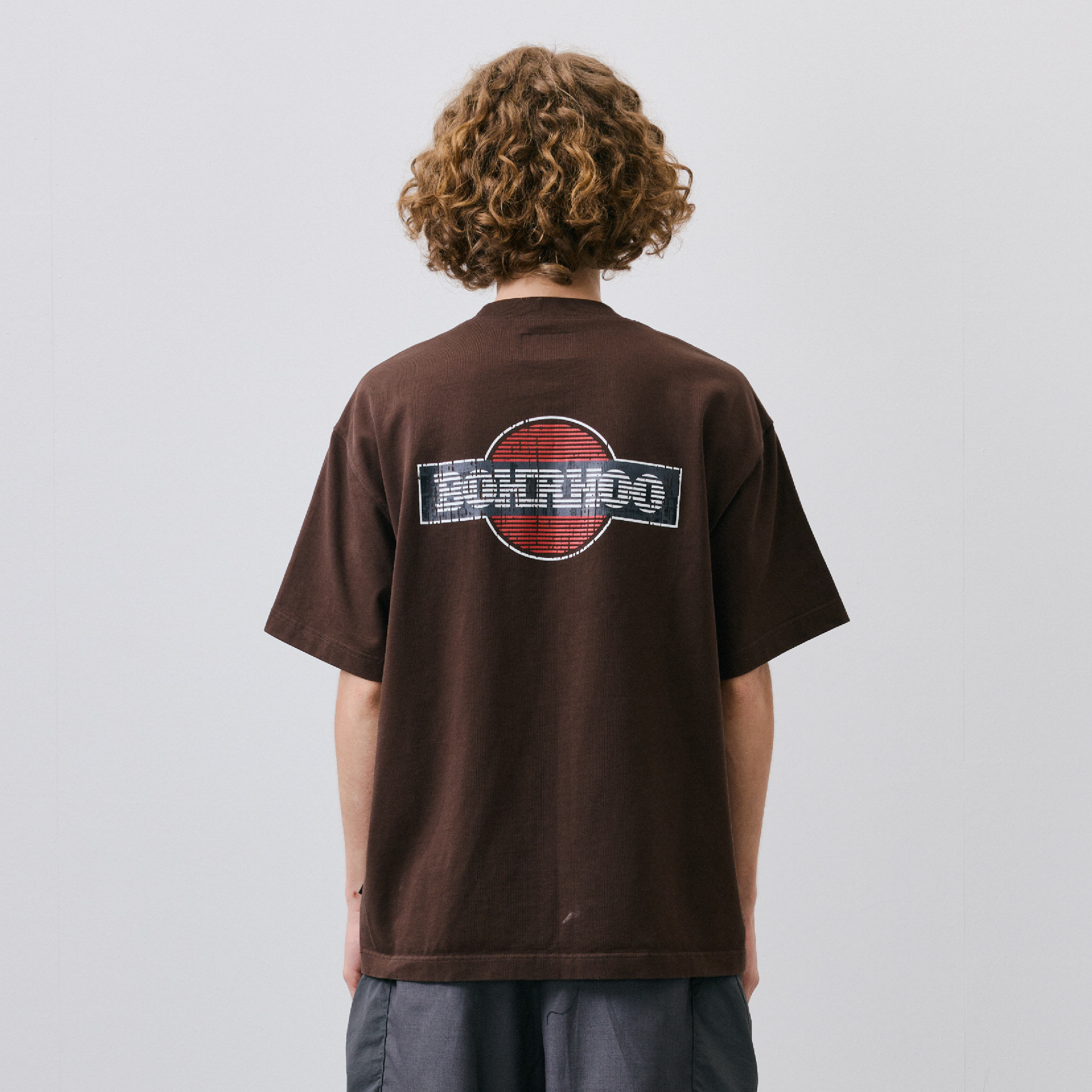 BOHRHOO Retro Neon Print Tee 做舊 霓虹燈印花短Tee [BH778]