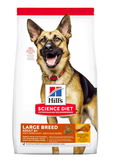Hill's - 狗乾糧- 6+大型成犬配方 ( 12KG) 10338HG