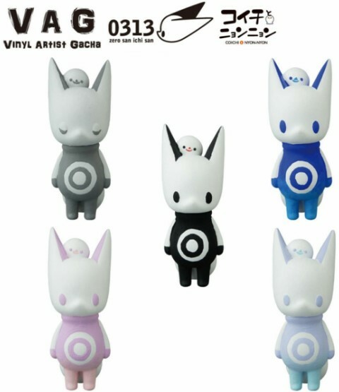 VAG 代理版 轉蛋 COICHI&NYON SERIES 18 (一組5入)