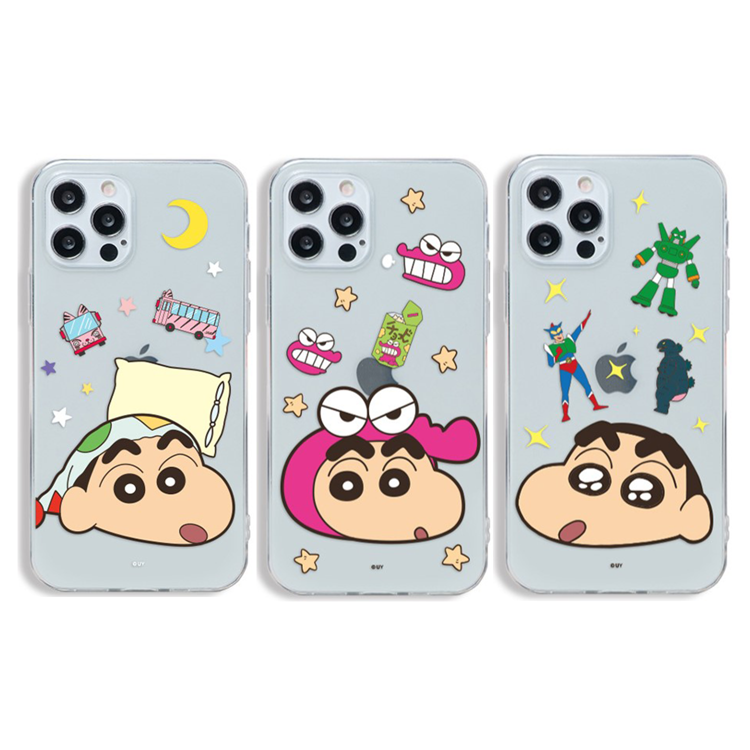 蠟筆小新 - Clear Soft Case - 貼身透明手機保護軟殼 CD