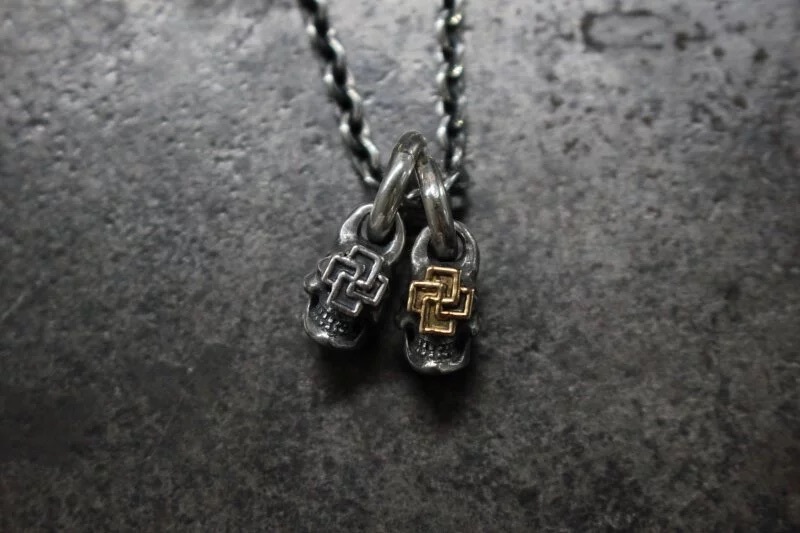 FCT-135 幸運十字骷髏迷你吊墜