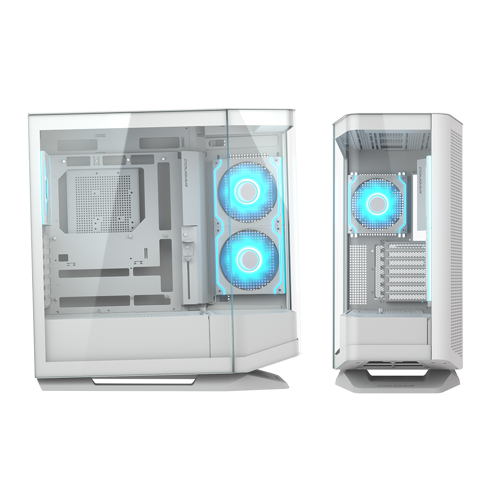 COUGAR 美洲獅 FV270 RGB 中塔機箱 海景機殼 黑色/白色