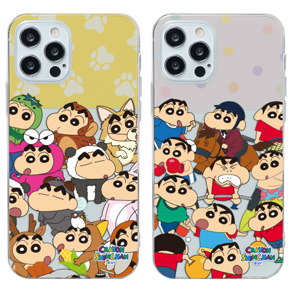 蠟筆小新 - Clear Soft Case - 貼身透明手機保護軟殼 CD