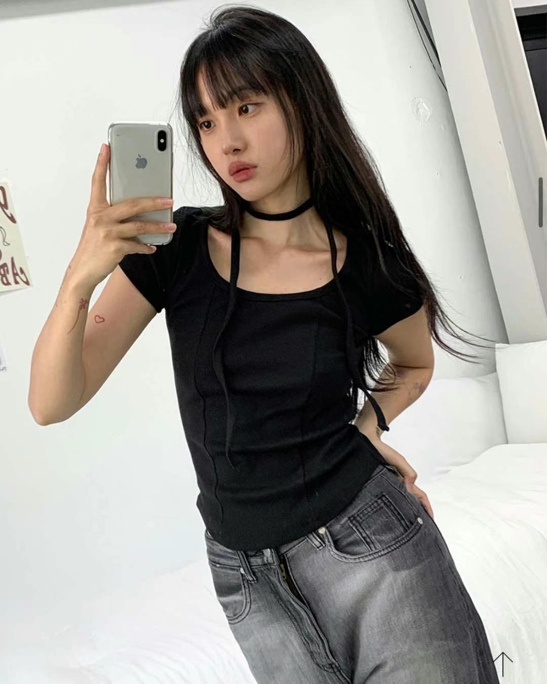 【優惠現貨】韓國圓領圍巾TOP（4色）