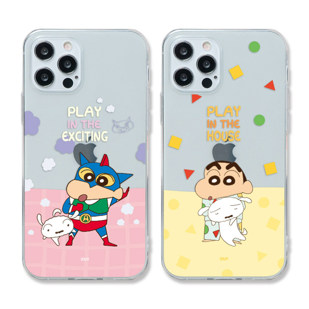 蠟筆小新 - Clear Soft Case - 貼身透明手機保護軟殼 CD