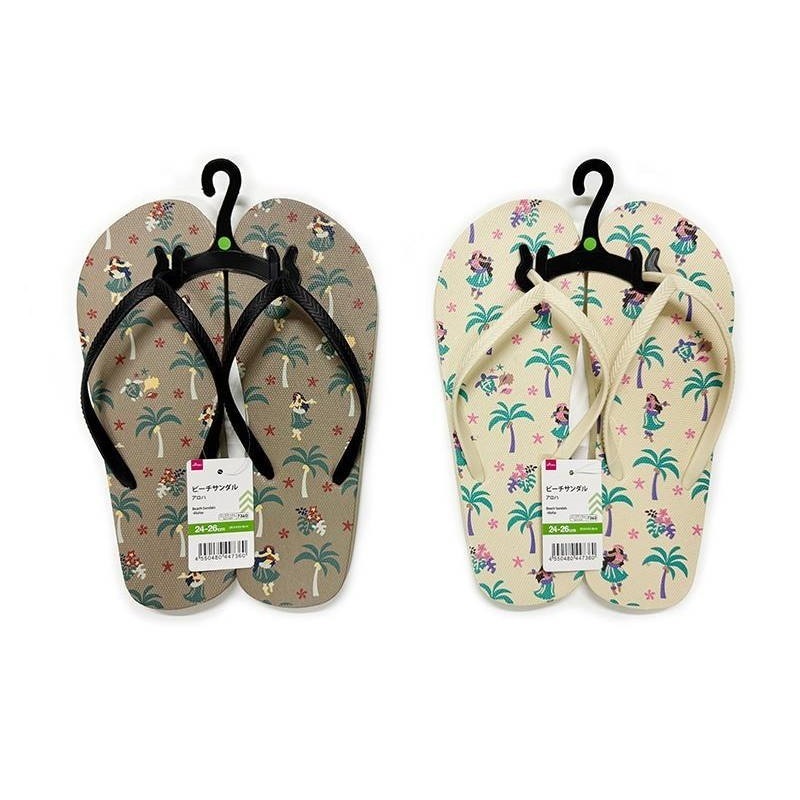 女用海灘拖/阿囉哈 24~26cm