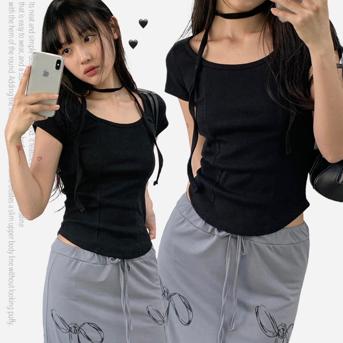 【優惠現貨】韓國圓領圍巾TOP（4色）