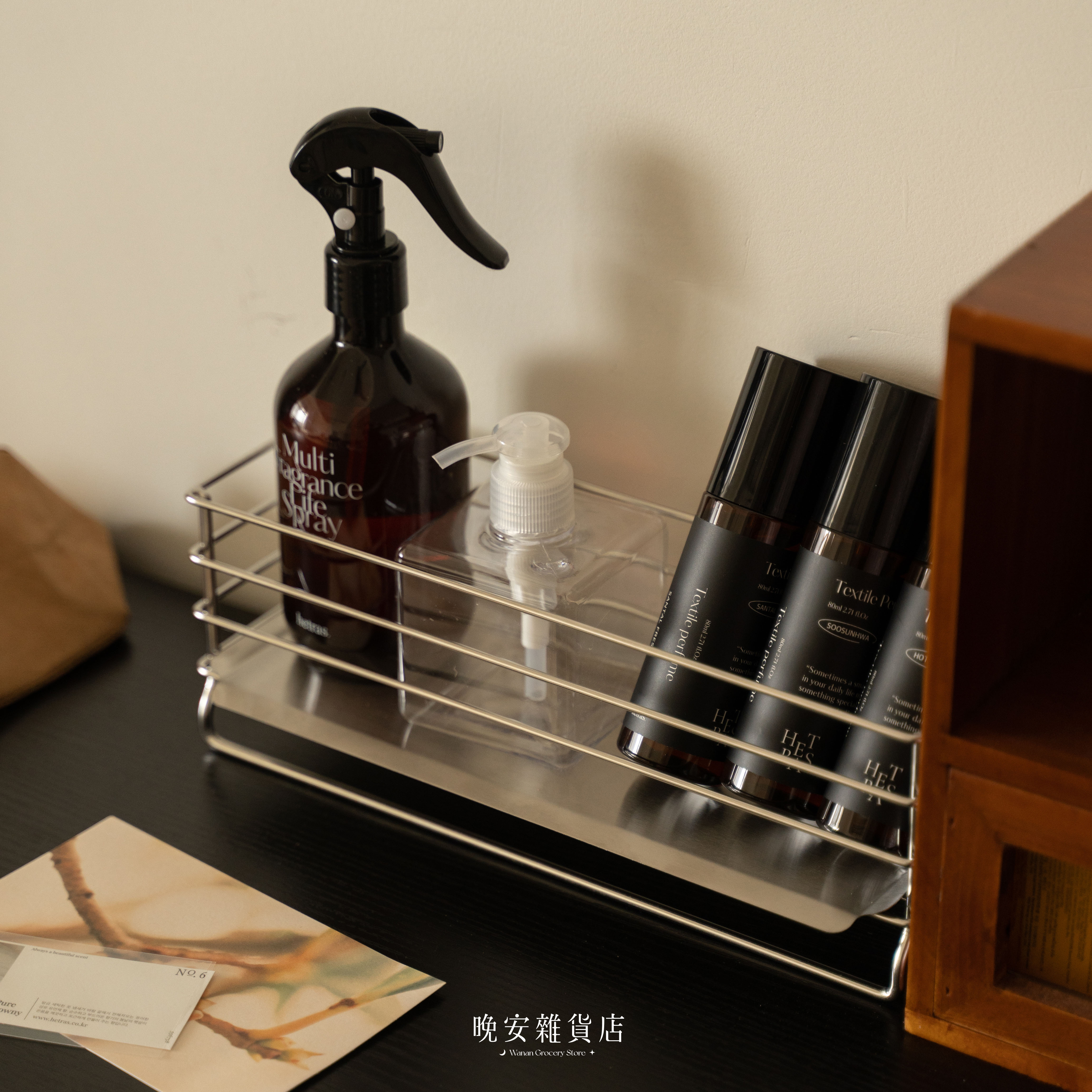 【廚衛系列】不鏽鋼灰冷色海綿瀝水架