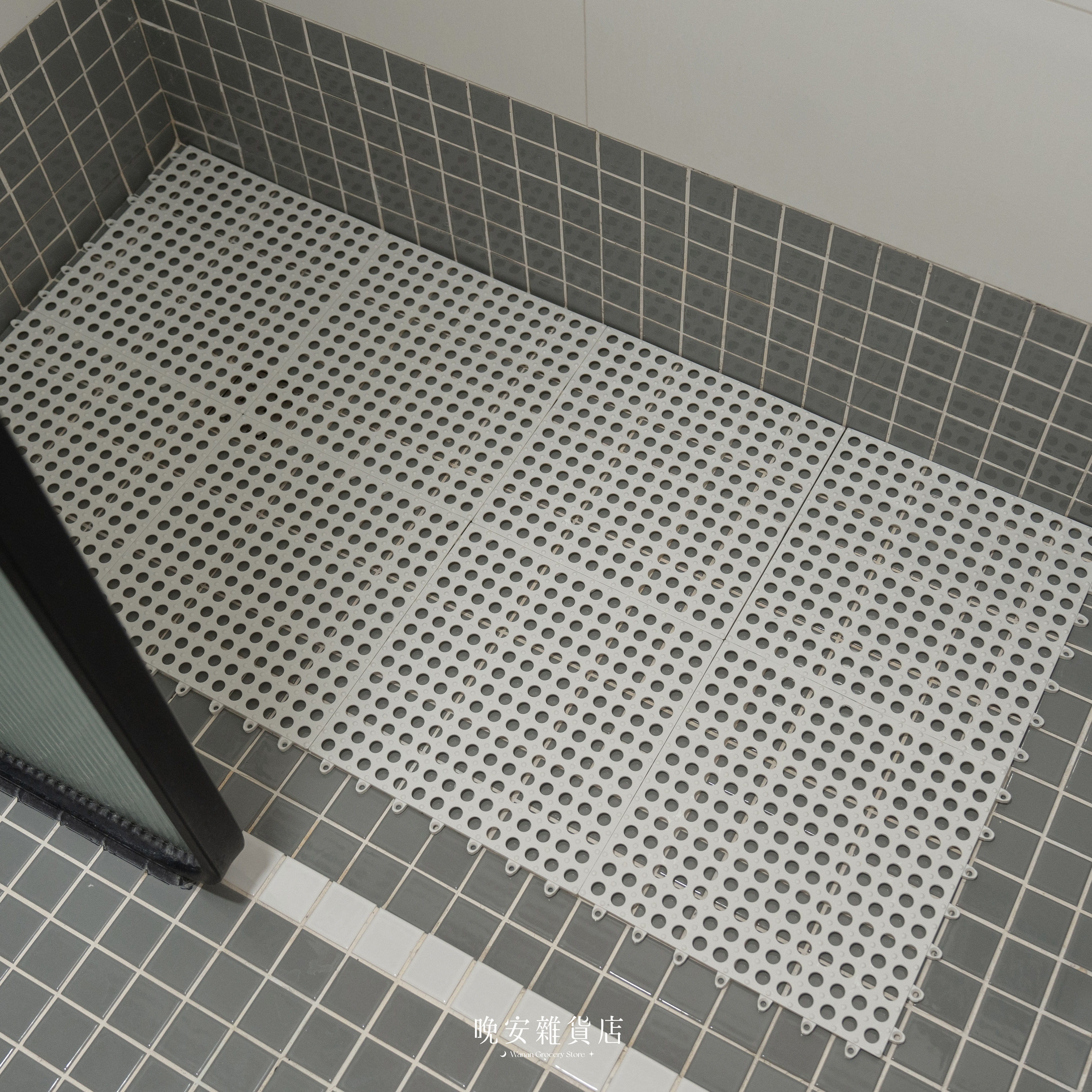 【 一組五入】無色系浴室止滑踏墊