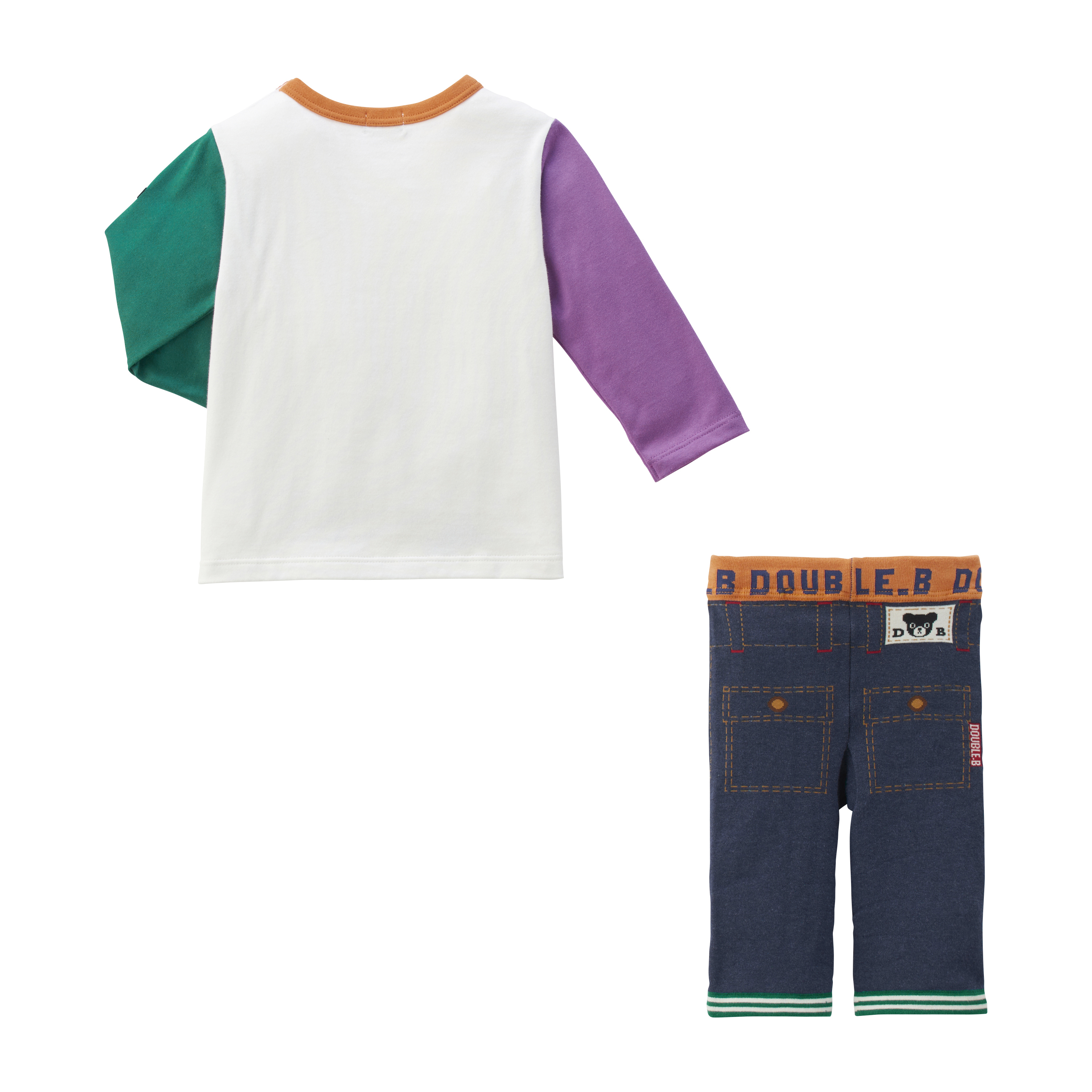 Double B T恤褲子套裝