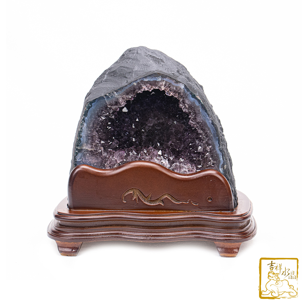 巴西紫水晶洞 4.5kg 催旺文昌