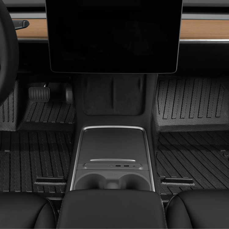 立體防水腳踏墊(Model 3) 2024煥新版適用