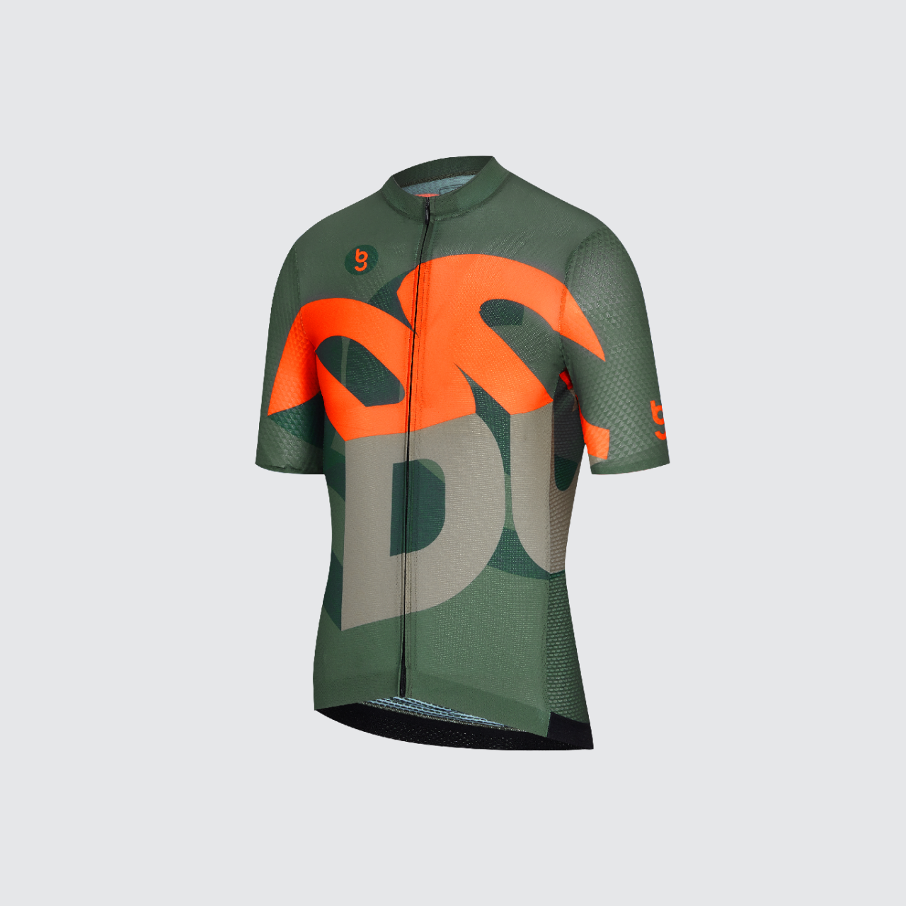 BG Sports Pinnacle Cubic 男裝短袖單車衣 Cement