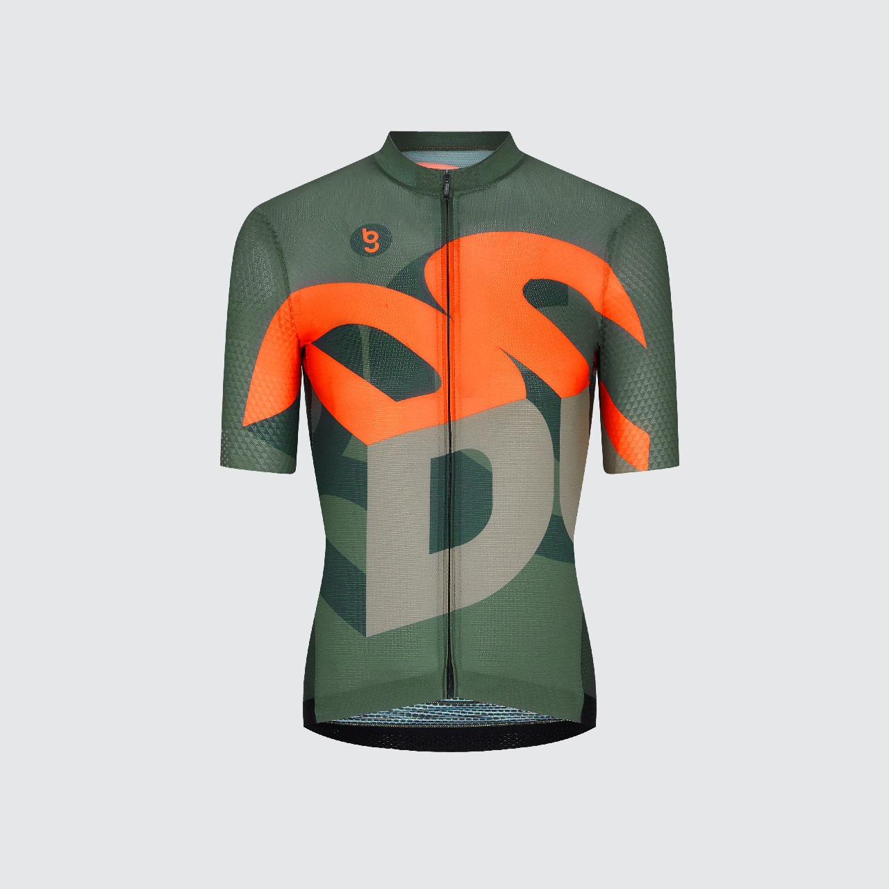 BG Sports Pinnacle Cubic 男裝短袖單車衣 Cement