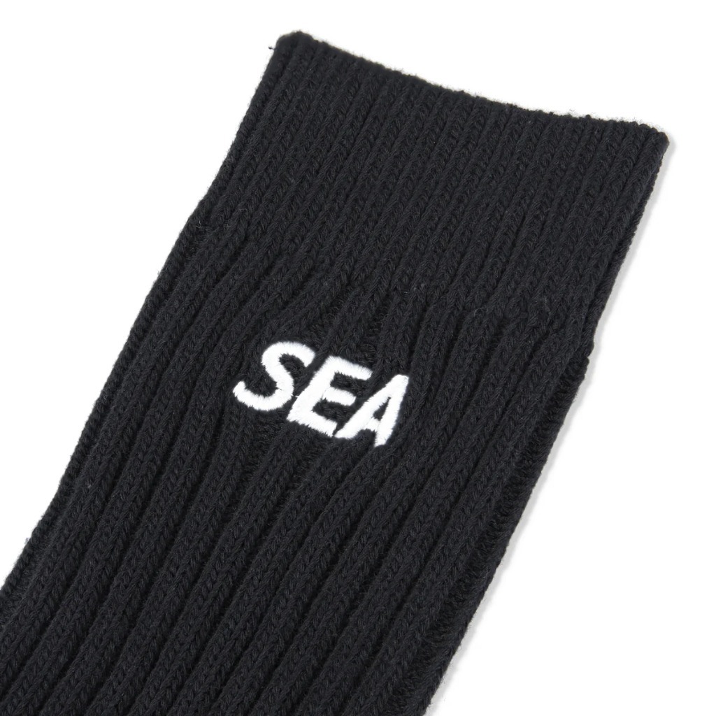2024SS WIND AND SEA SEA LOGO SEA ESS SOCKS LOGO 襪子 長襪 現貨