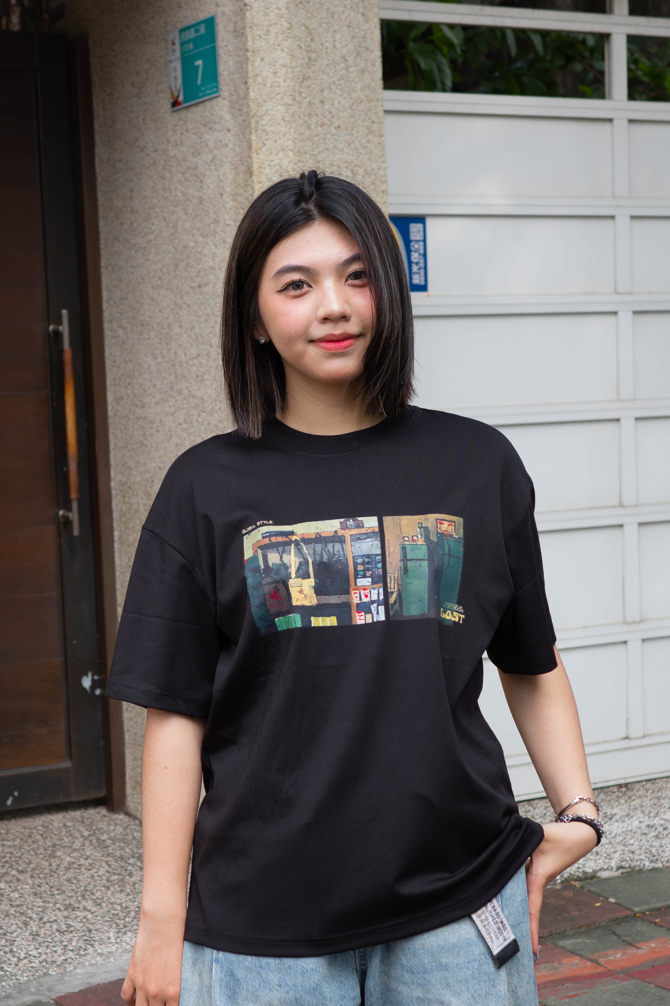 ADM 新銳品牌  2024 春夏 油畫 印刷  直噴 8915