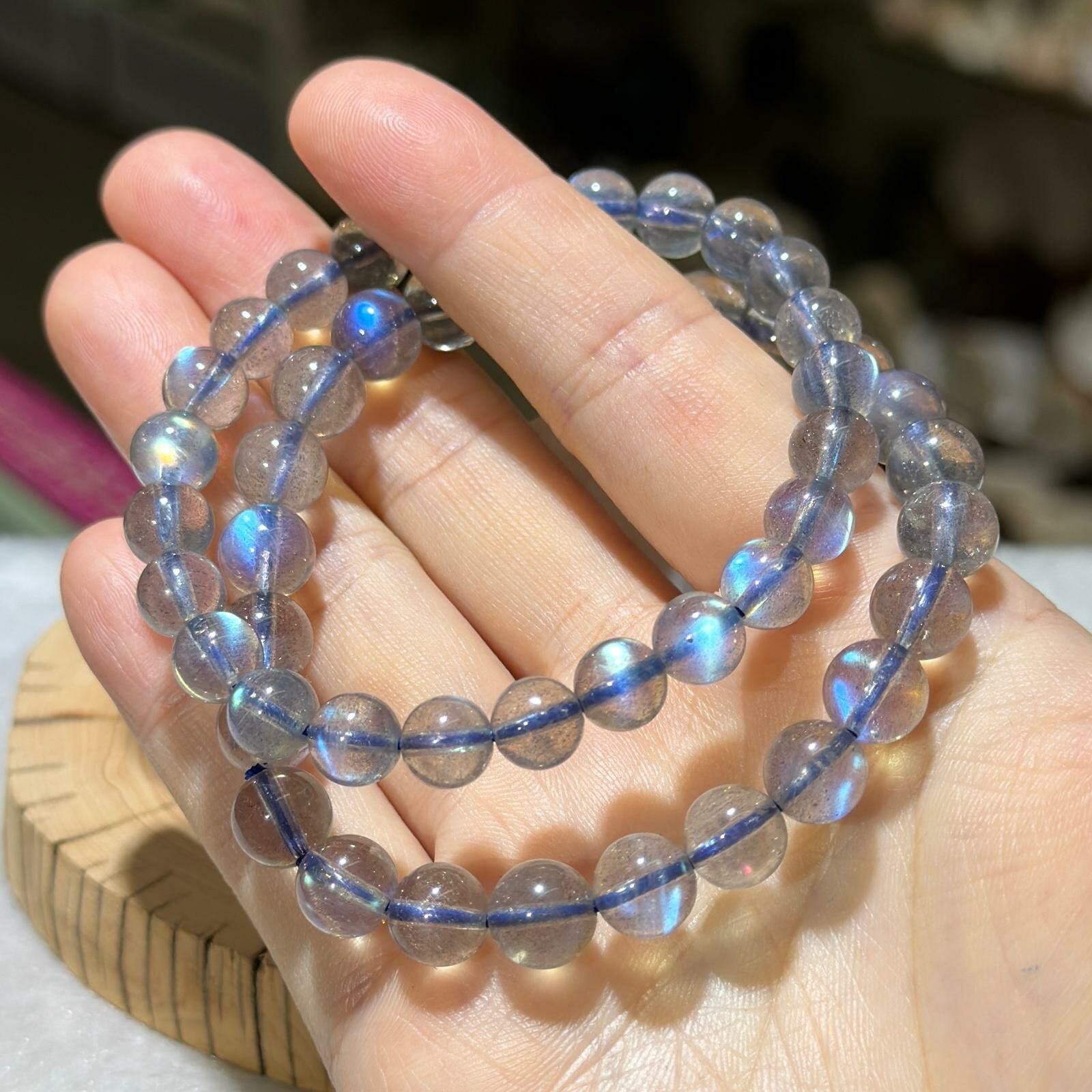 強光✨拉長石手串