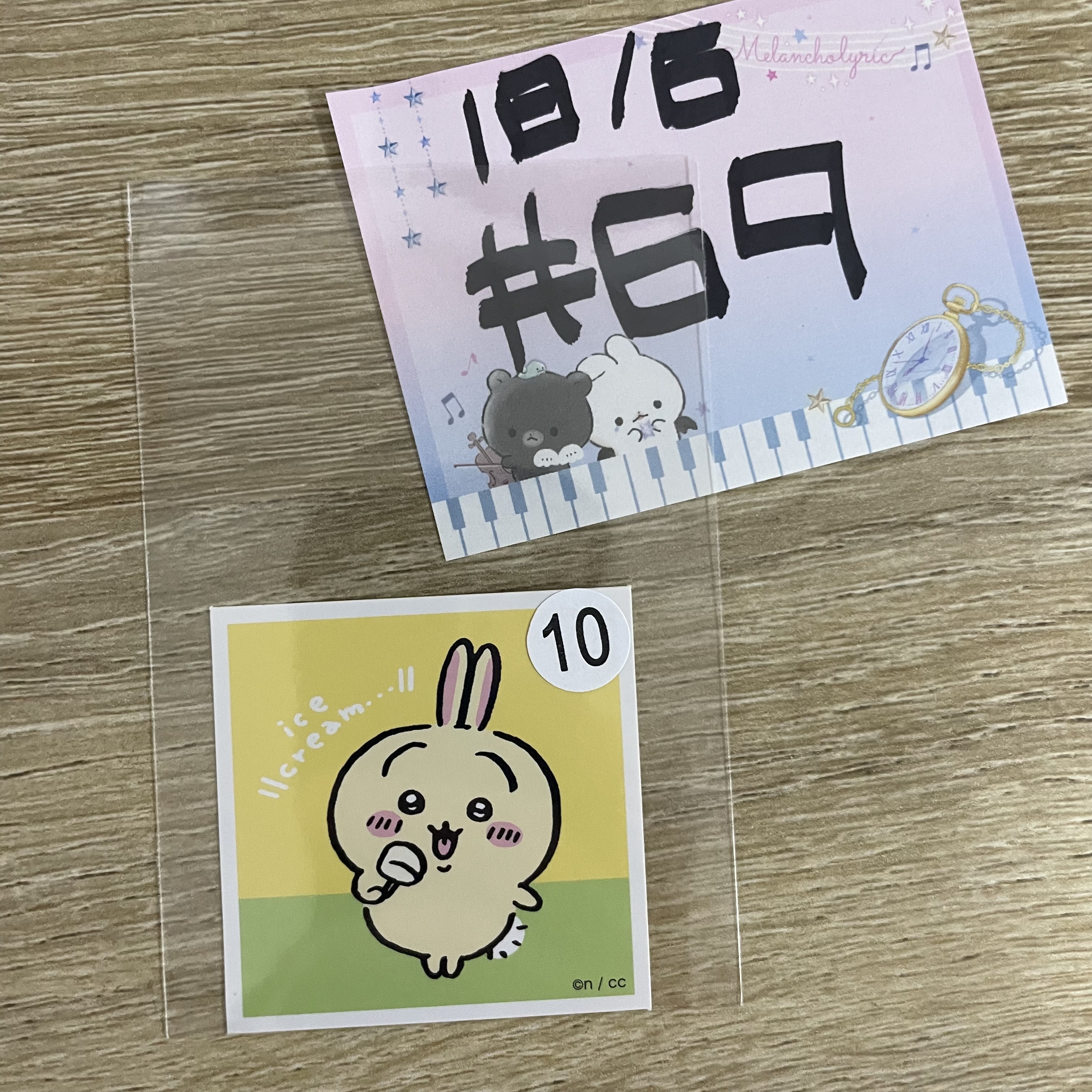 CHIIKAWA  兔兔 貼紙#69