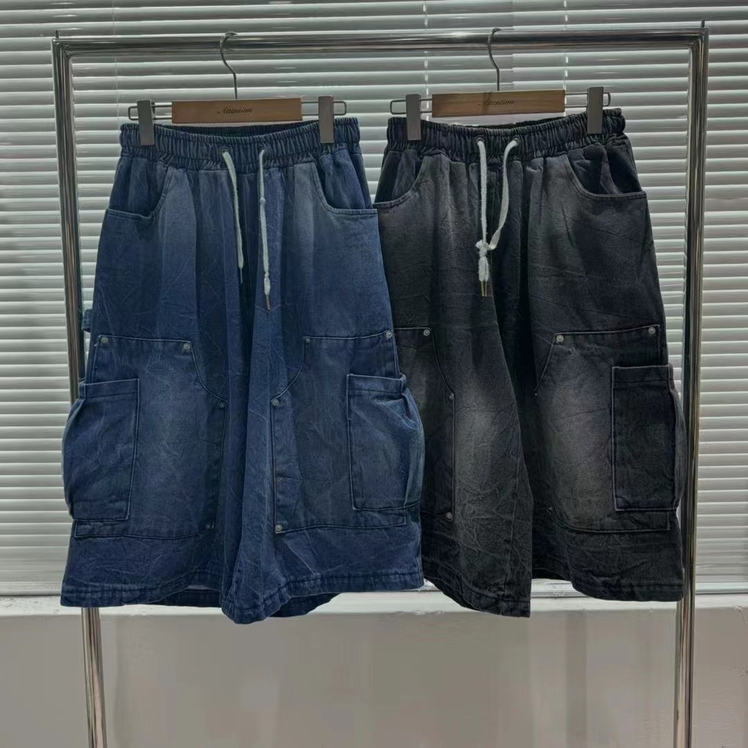 BA03 洗水工裝牛仔短褲