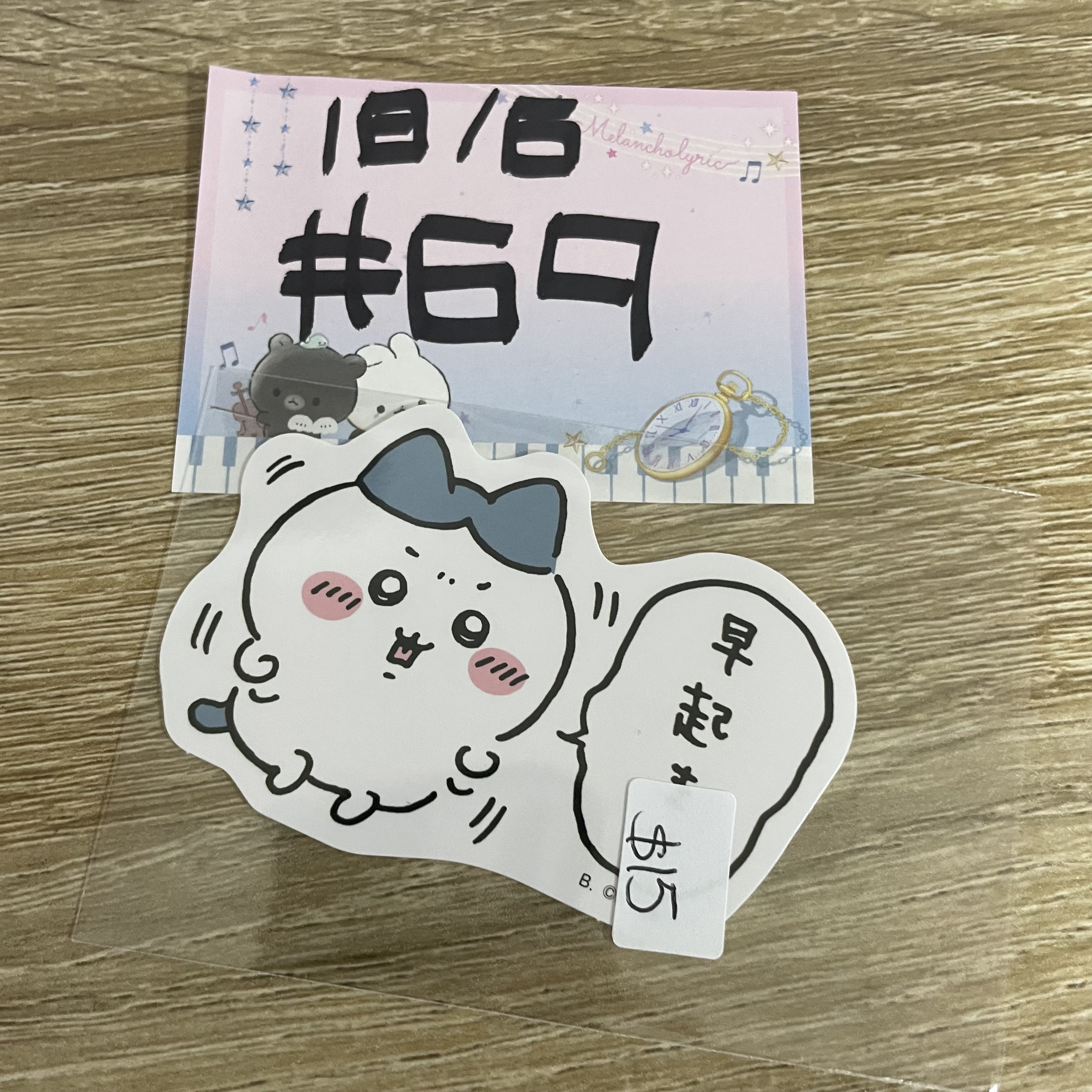 CHIIKAWA 八字貓 貼紙#69