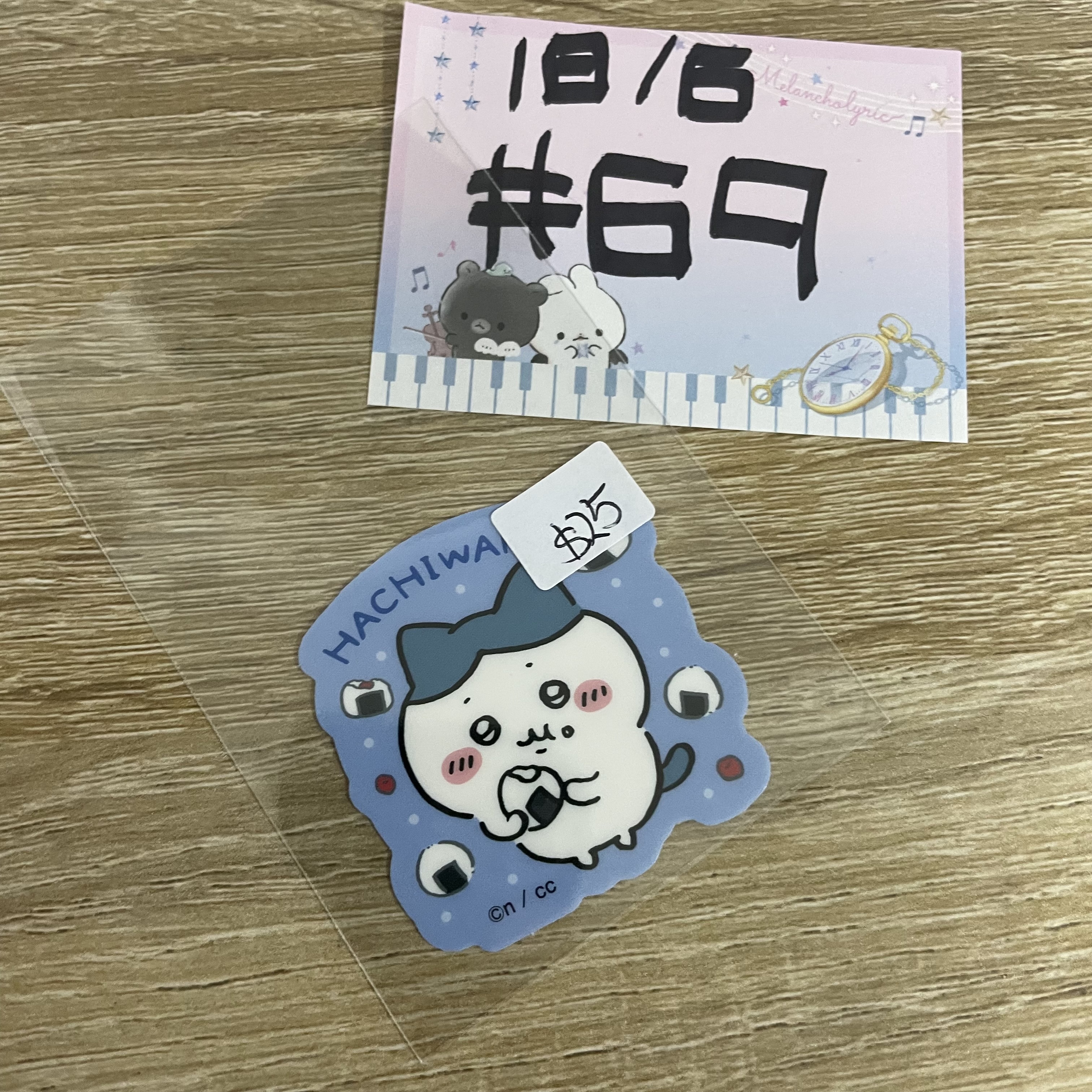 CHIIKAWA 八字貓 貼紙#69