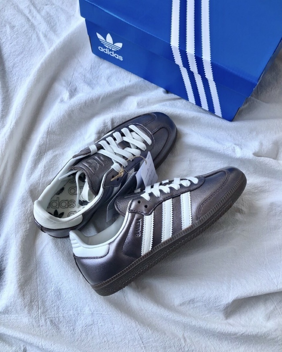 預購┃adidas SAMBA OG W SILVMT 金屬紫