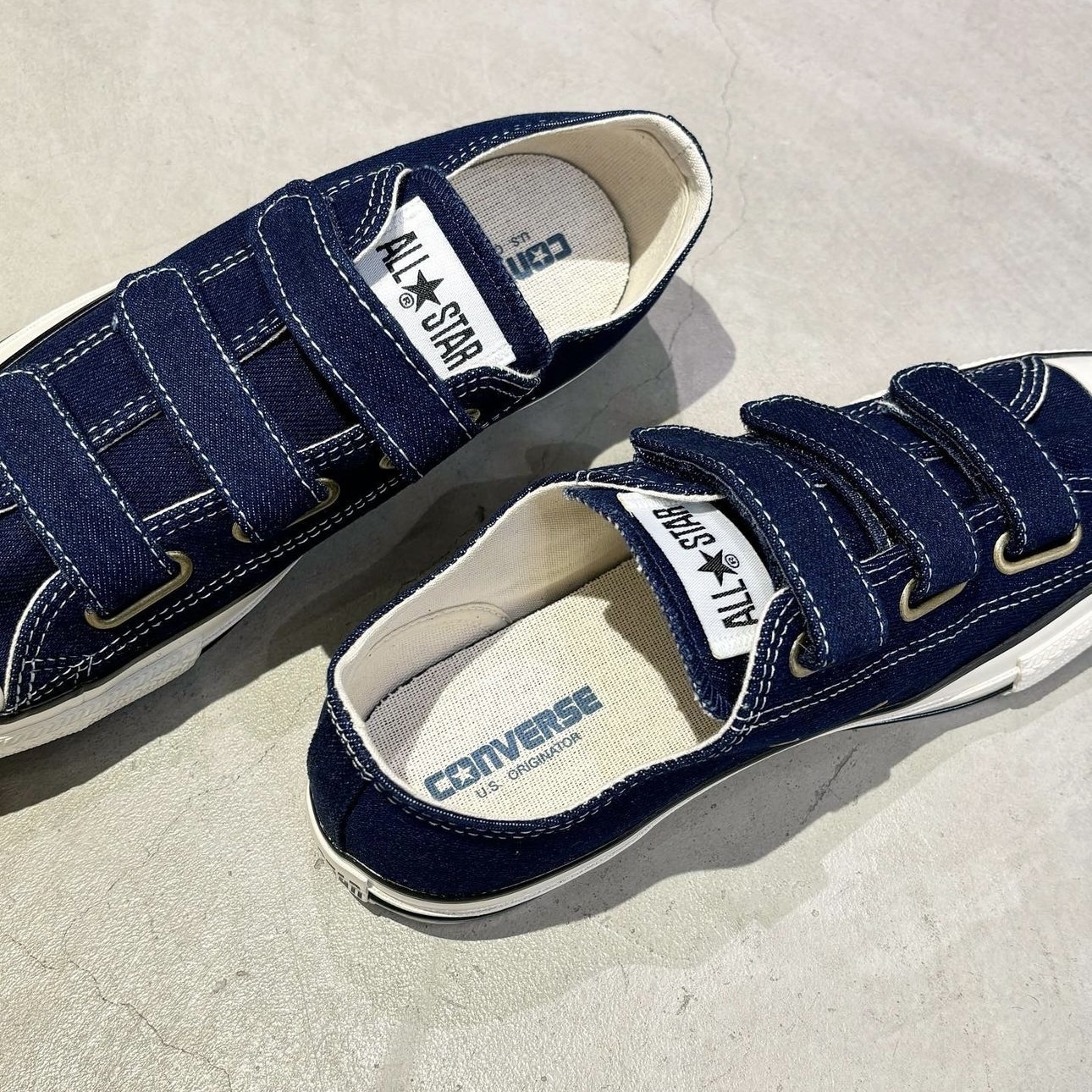 converse 丹寧魔鬼氈