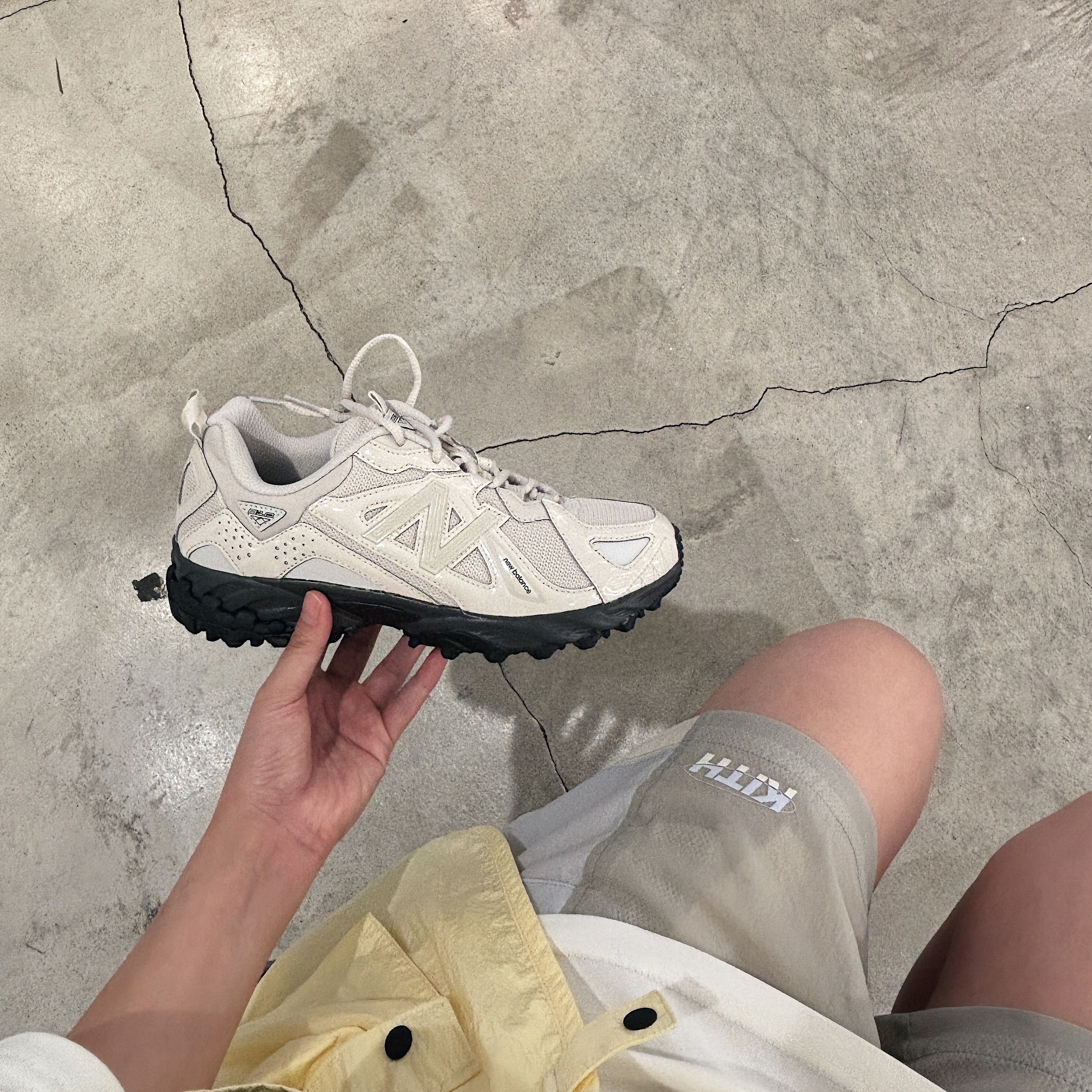 New Balance 610 奶油杏黑色反光機能工裝風復古鞋ML610TZ