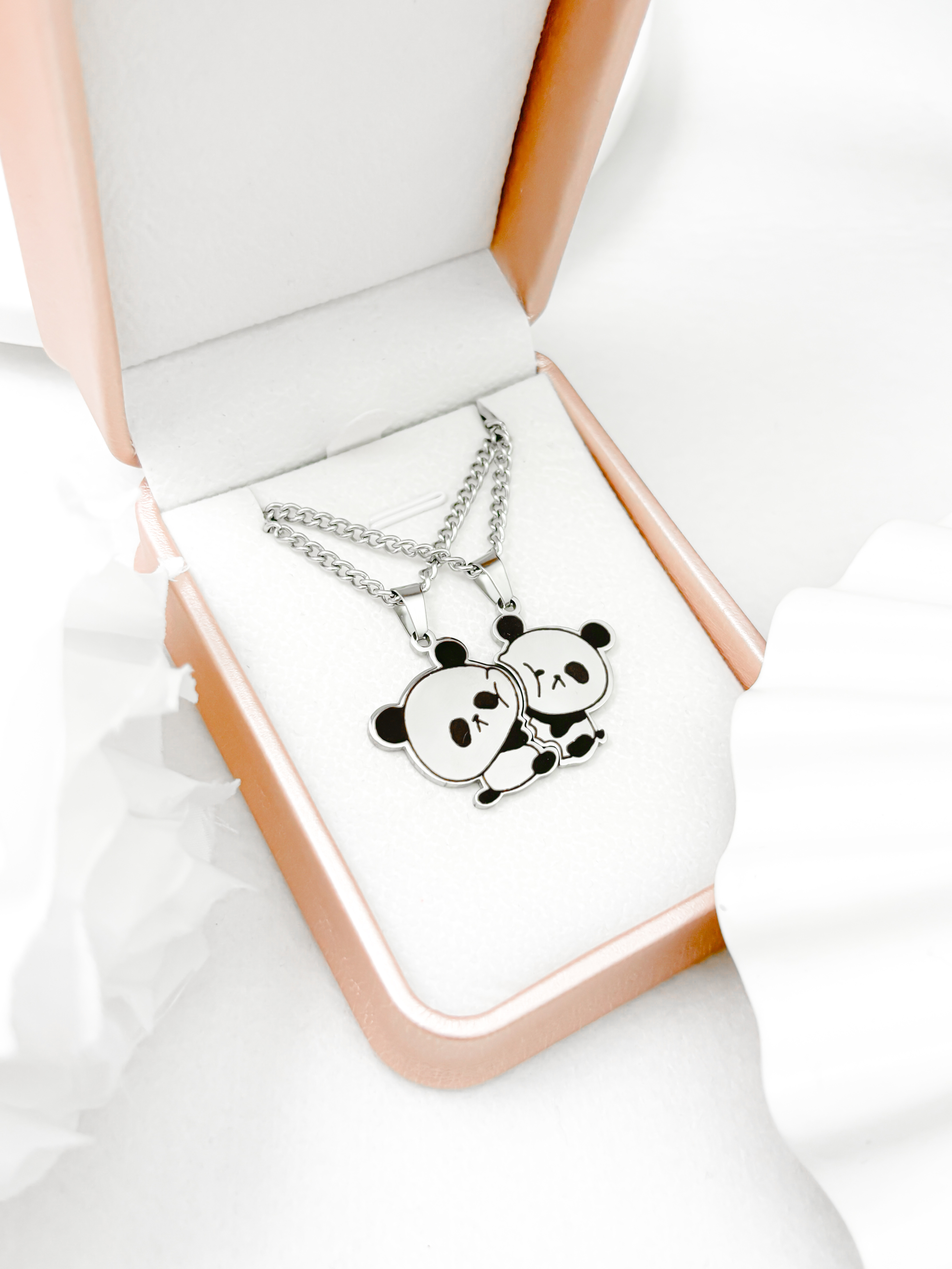 貼貼大熊貓🐼 情侶項鍊 買一送一💰