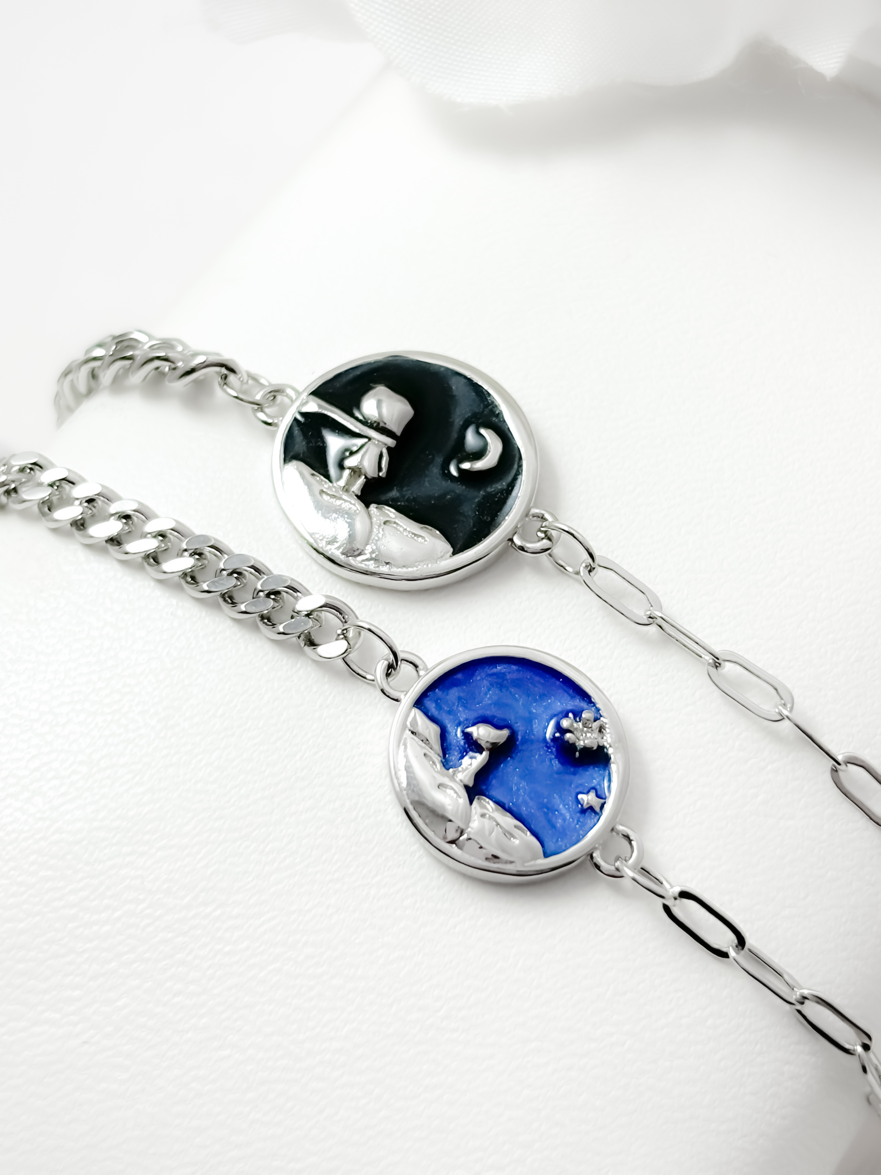 小王子👑和小狐狸🦊 情侶手鍊 免費刻字✒️