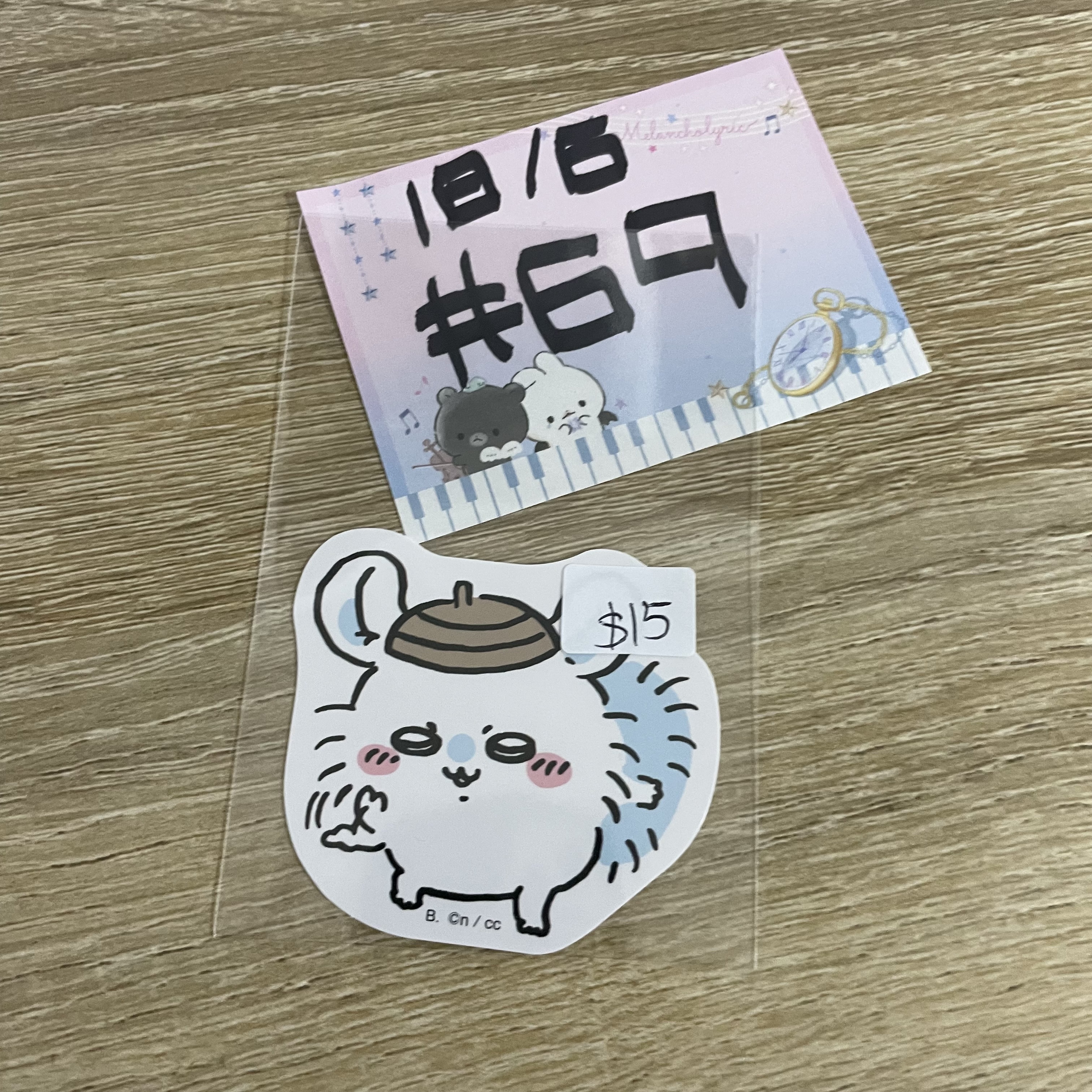 CHIIKAWA 飛鼠 貼紙#69