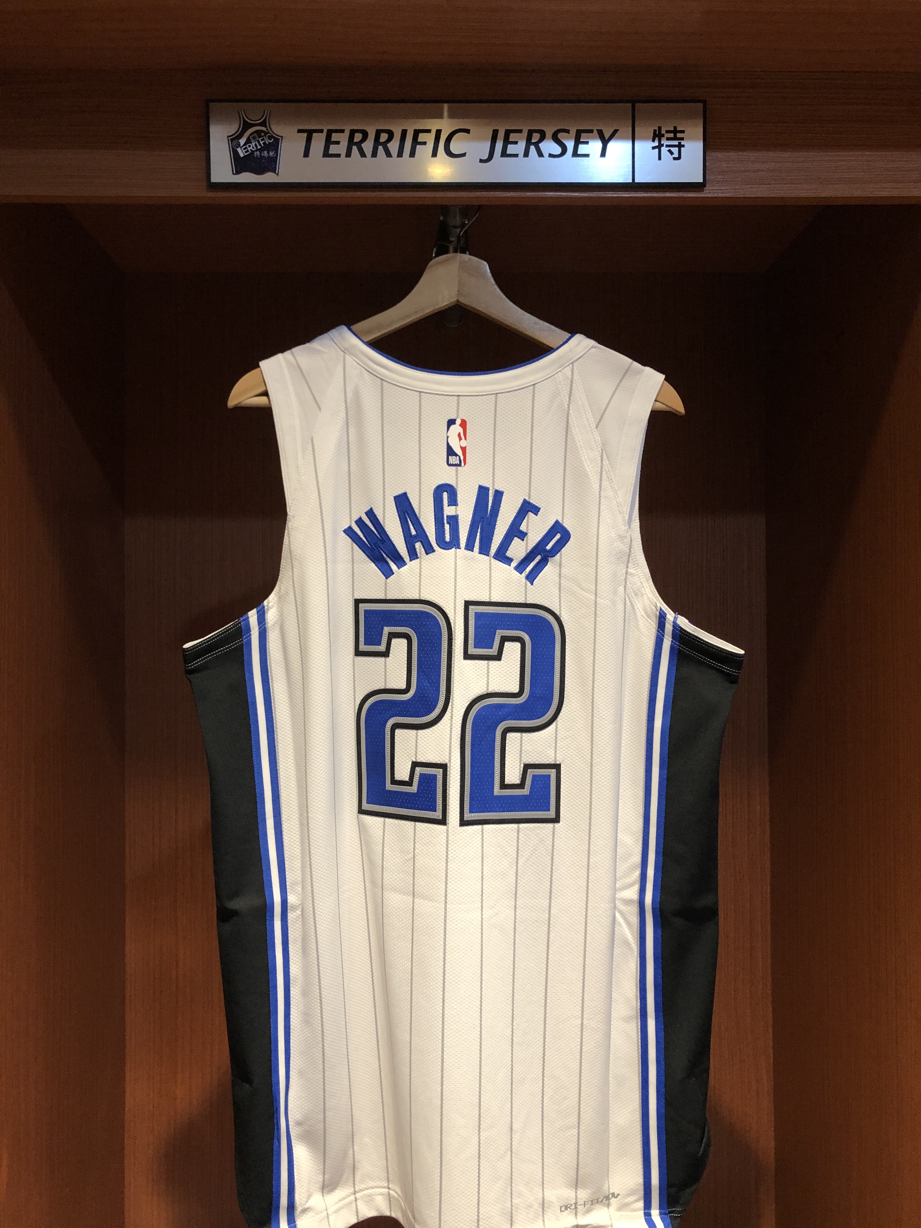 NBA球衣 Franz Wagner 奧蘭多魔術白 Association Nike Authentic 球員版 電繡 全新