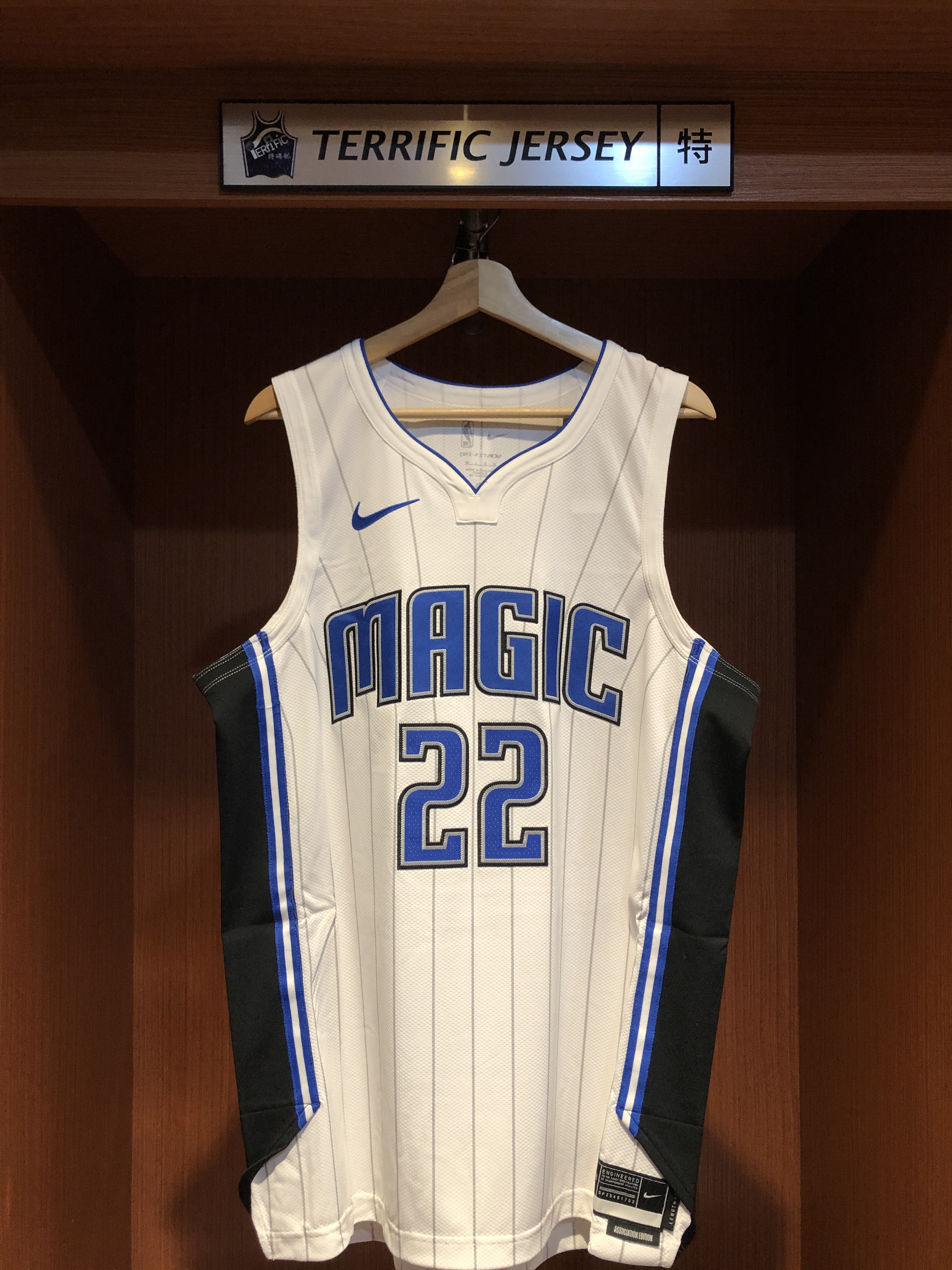 NBA球衣 Franz Wagner 奧蘭多魔術白 Association Nike Authentic 球員版 電繡 全新