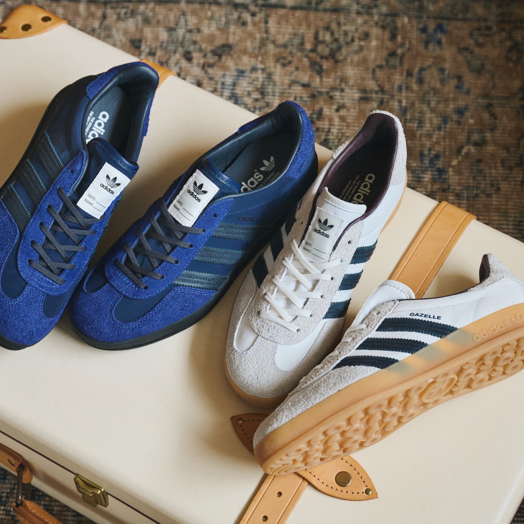 2色) Hikari Shibata x Adidas Originals - Gazelle Indoor
