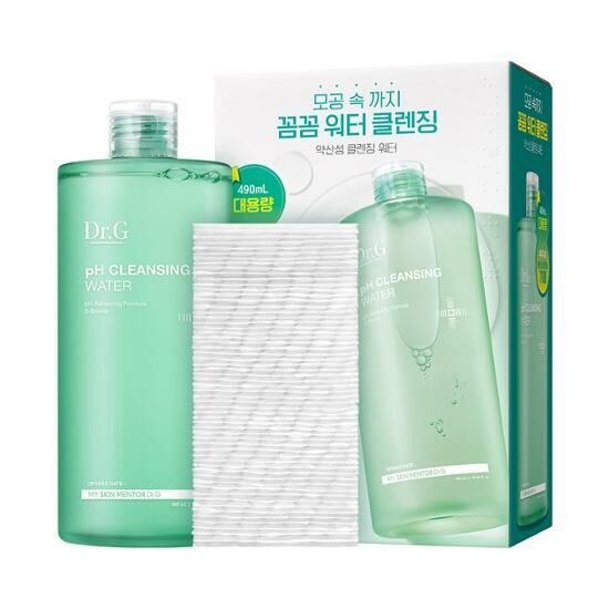 Dr.G pH Cleansing Water 490ml [Olive Young Planning Set]
